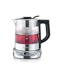 SEVERIN Glas Tee- und Wasserkocher Mini Deluxe (1.0L Wasser / 0.75L...