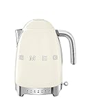 Smeg KLF04CREU Wasserkocher, 2400, 1.7 liters, Cremefarben