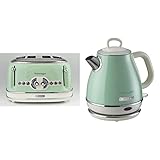 Ariete,156 Toaster im Vintage-Design für 4 Scheiben, 1600 W,...