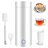 Wasserkocher Klein, 400ml Tragbarer Elektrischer Wasserkocher,...