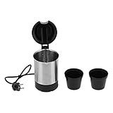 0,5 l Wasserkocher, Mini-Edelstahl-Heizung, elektrische Wasserflasche,...