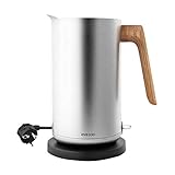Nordic Kitchen Elektrischer Wasserkocher, edelstahl LxBxH 13,5x20x25cm