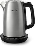 Philips Wasserkocher, 1.7 L Fassungsvermögen, Mit Temperaturregelung,...