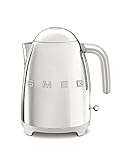 Smeg KLF03SSEU Wasserkocher, Edelstahl, 1.7 liters