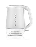GOURMETmaxx Glas Wasserkocher | 1,7 Liter Fassungsvolumen...