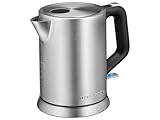 ProfiCook Wasserkocher 1L | Wasserkocher Edelstahl mit schlichtem...