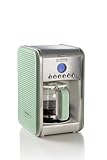 Ariete Vintage 1342 Retro Americano-Kaffeemaschine, Hartglaskaraffe,...