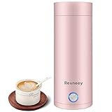 Tragbarer Elektrisch Reisewasserkocher, 400ML Mini Camping...