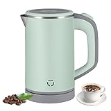 Towwoo 800ML Reisewasserkocher Klein, 600W 5 Minuten Schnelles Kochen...