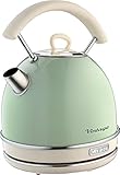 Ariete UK 2877 Retro Wasserkocher 1,7 L 2000 W Krug Vintage Serie...