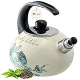 KADAX Wasserkessel, Kessel aus Edelstahl, 2.2L Flötenkessel,...