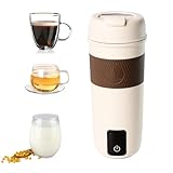 Besmall 350ml Reisewasserkocher Klein, 4-Temperatur Wasserkocher für...