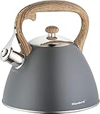 Klausberg WASSERKESSEL 3L MIT Pfeife KB-7297 Flötenkessel...