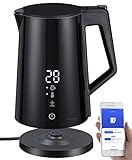Rosenstein & Söhne Wasserkocher Alexa: Smarter WLAN-Wasserkocher 1,7...