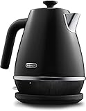 De'Longhi Distinta X KBIN3001.BK Designer Wasserkocher, gebürsteter...
