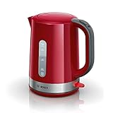 Bosch kabelloser Wasserkocher ComfortLine TWK6A514, Abschaltautomatik,...