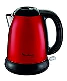 Moulinex Subito BY540510 Red Kettle / Edelstahl