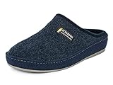 Schawos Filz Hausschuh für Herren, Qualitäts-Pantoffel, Made in...