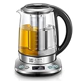 Wasserkocher mit Temperatureinstellung - FOHERE 2200W Wasserkocher...