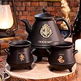 ABYSSE Harry Potter Teekanne mit Hogwarts-Kessel-Set