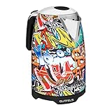 GUTFELS Wasserkocher WATER 3010 G | Graffiti-Style | 1,7 Liter | 2200...